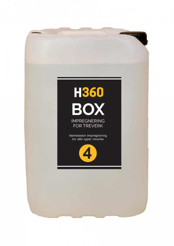 Bilde av H360 BOX impregnering for treverk